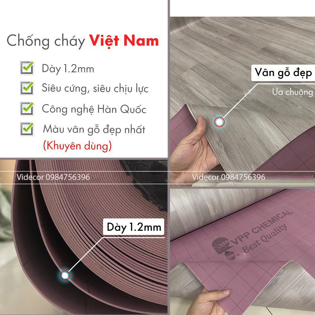 Thảm simili giả gỗ với nhiều ưu điểm