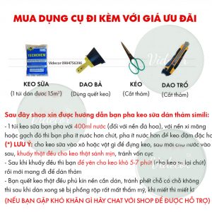 cách thi công thảm simili trải sàn