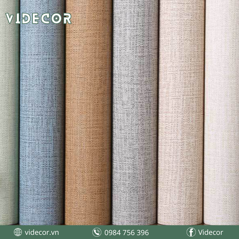 Cấu tạo giấy dán tường videcor