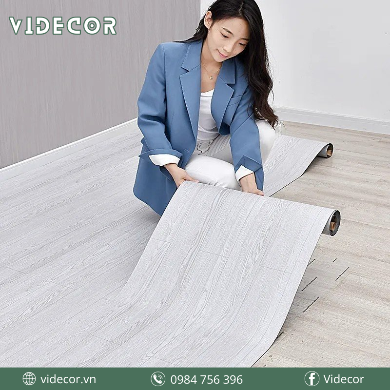 Hướng dẫn thi công thảm simili lót sàn - videcor
