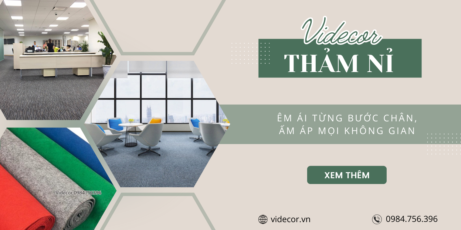 Thảm nỉ videcor
