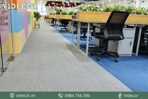 Thi công thảm nỉ văn phòng uy tín